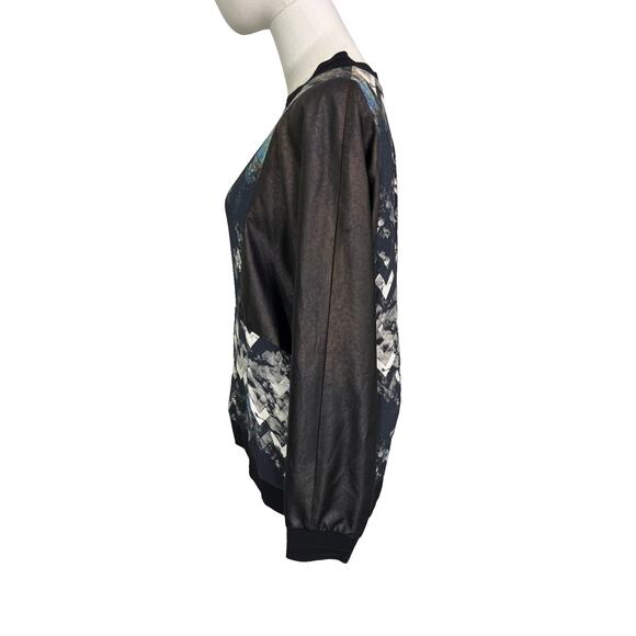 Sandro Paris Abstract Print Pullover Top Size 3 (L) - Picture 3 of 10